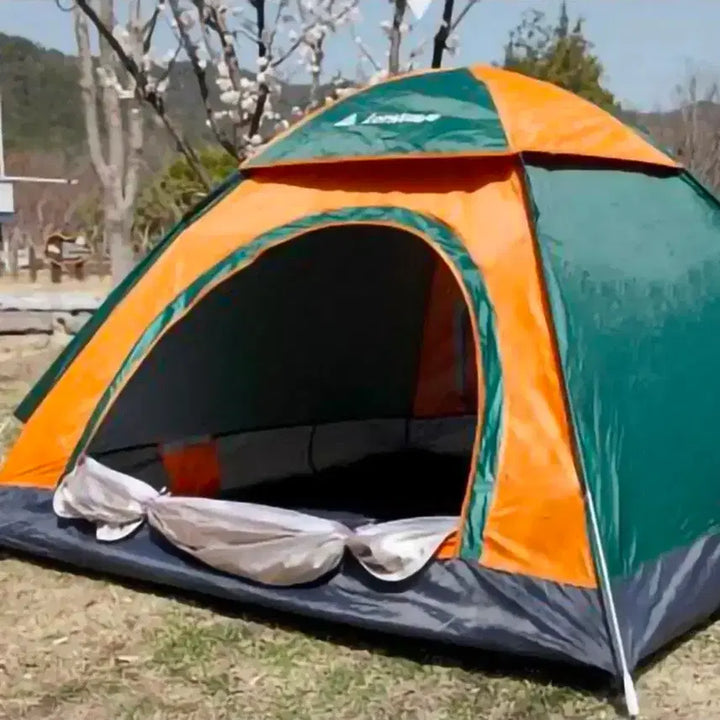 [BUNJANG] One-Touch Camping Tent 3-Person Extra Large, Waterproof, Double Door Opening / 무배새원터치텐트캠핑텐트3인초대형양문개방방수가방36