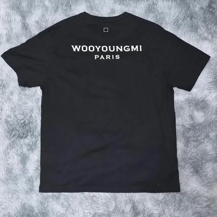 [BUNJANG] Wooyoungmi Paris Back Logo T-Shirt / 우영미 파리 백로고