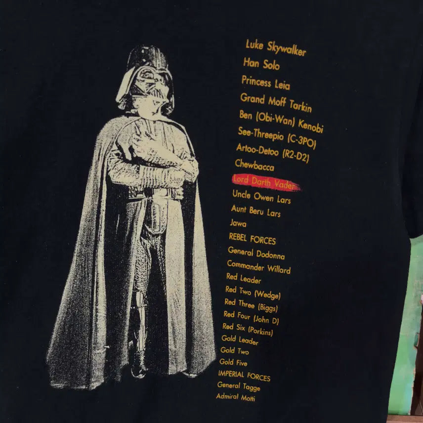 [BUNJANG] 90s Star Wars Darth Vader T-Shirt / 90s 스타워즈 다스베이더 반팔 티셔츠