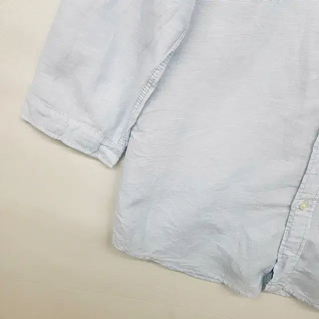 [BUNJANG] TKMIXPICE Linen Seven-Tenth Sleeve Shirt / TKMIXPICE 린넨 칠부 셔츠