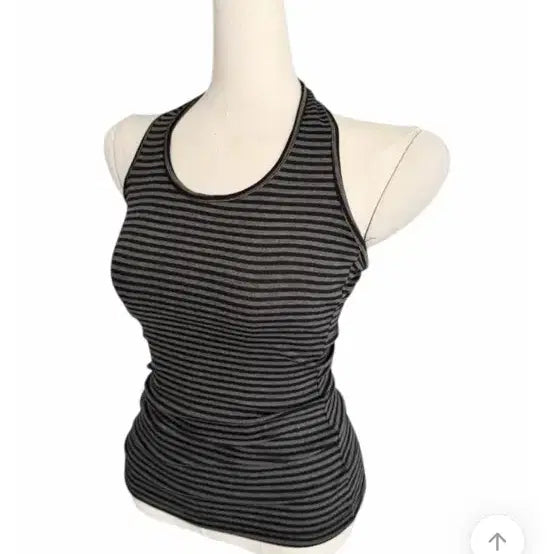 [BUNJANG] Striped Halter Neck Tank Top / 급처)단가라 홀터넥나시 (가격내림x