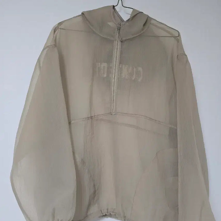 [SOLD OUT] 타임 시스루 후드 집업 한섬