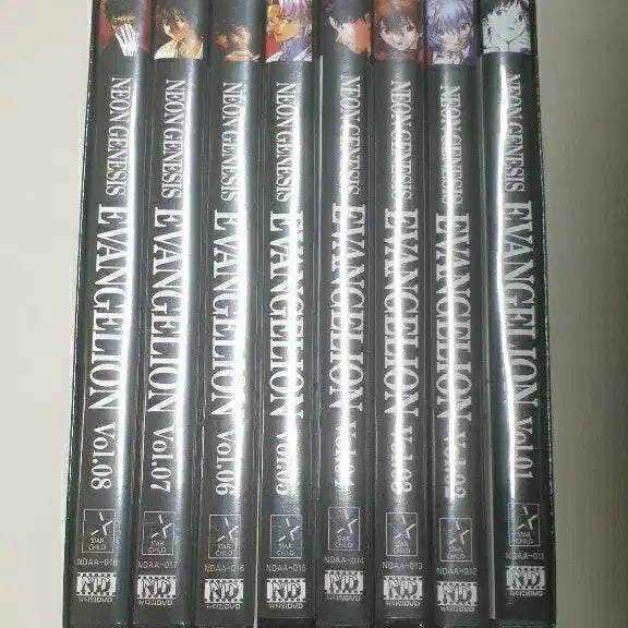 [SOLD OUT] 신세기 에반게리온 DVD Vol.1-8 전권 세트