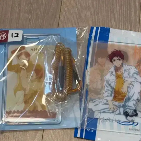 [SOLD OUT] 프리 free! 팝마트쿠지 아사히 카드홀더 및 아크릴 카드