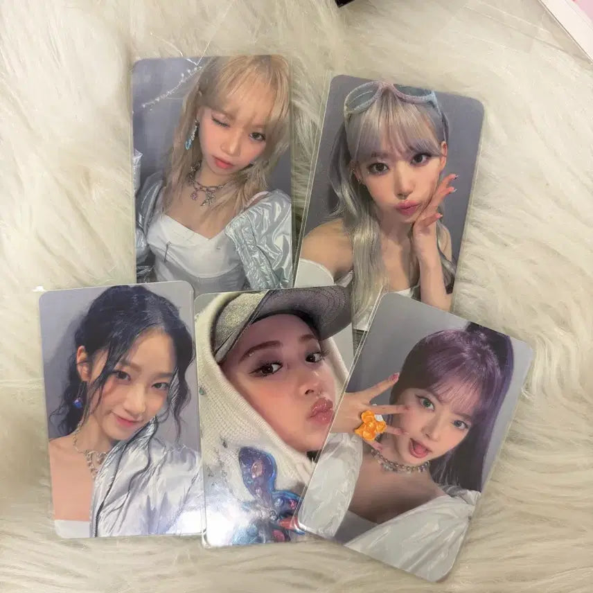[SOLD OUT] 르세라핌 이지 파워스테이션 럭키드로우 럭드 포토카드 세트