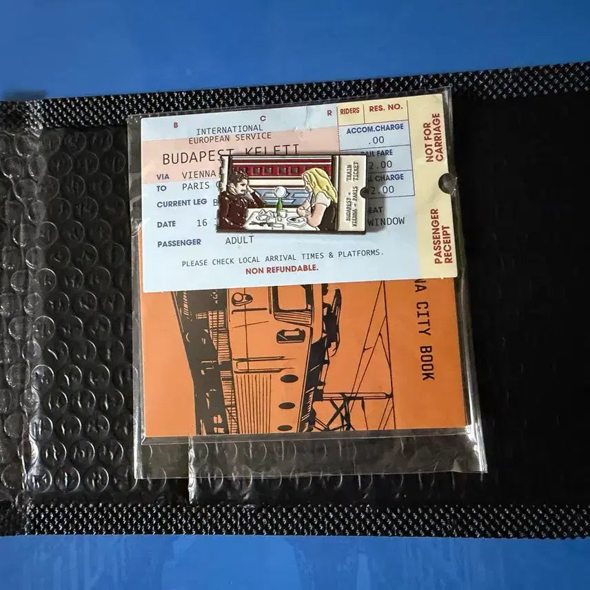 [BUNJANG] Before Sunrise Train Ticket, Badge, and Goods Set / <비포 선라이즈> 트레인 티켓,뱃지 등 굿즈