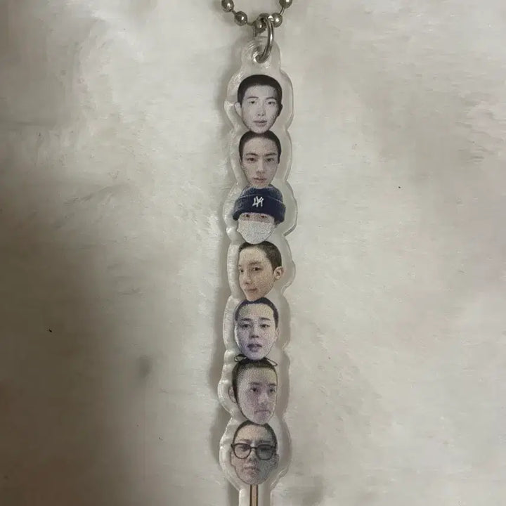 [BUNJANG] BTS Military Dango Skewer Keychain Set (Jungkook, Jimin, V, Suga, RM, Jin, J-Hope) / 방탄 비공굿 군대 키링 7 열쇠고리 정국 지민 태형 윤기 남준 석진 호석