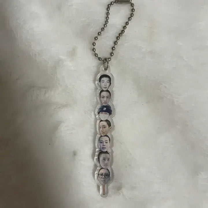 [BUNJANG] BTS Military Dango Skewer Keychain Set (Jungkook, Jimin, V, Suga, RM, Jin, J-Hope) / 방탄 비공굿 군대 키링 7 열쇠고리 정국 지민 태형 윤기 남준 석진 호석