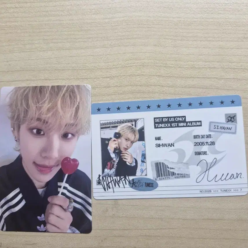 [BUNJANG] TUNEUS Debut Album Seohwan Photocard / 튜넥스 데뷔 앨범 포카