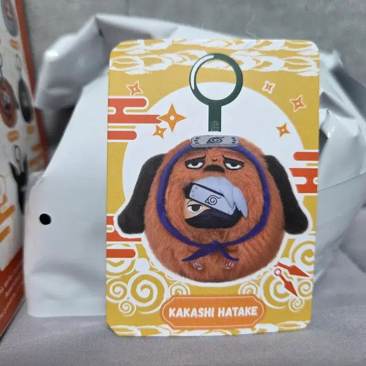 [BUNJANG] EAKI Naruto Nabubu Kakashi Plush Keychain / EAKI 나루토 나부부 카카시 인형 키링