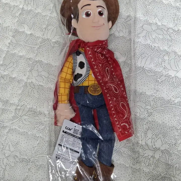 [SOLD OUT] [BUNJANG] CGV Toy Story 5 Woody 40CM Poncho Doll / [새상품] CGV 토이스토리5 판초 우디 40CM