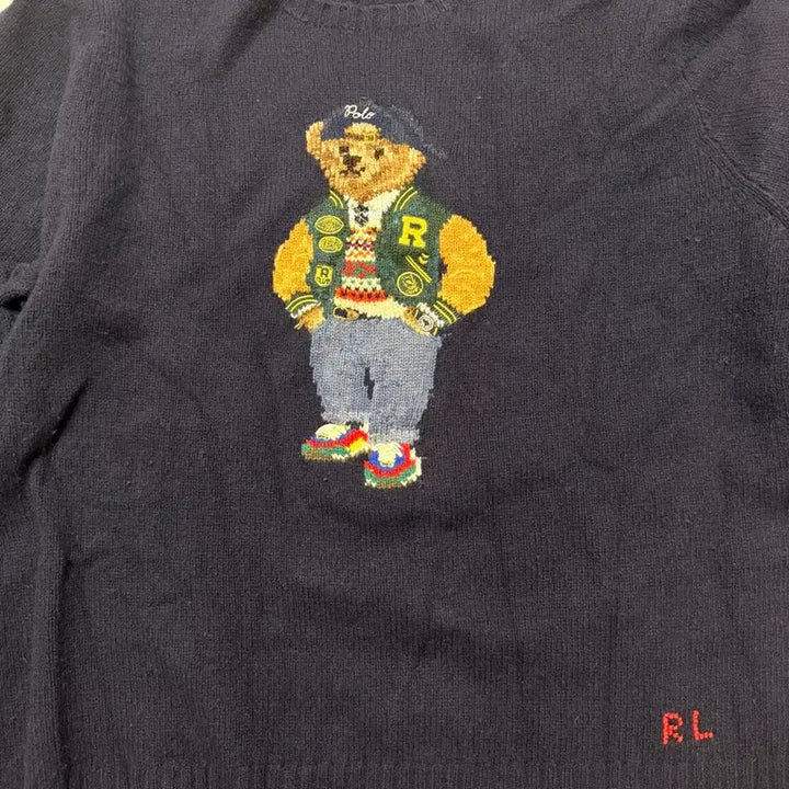 [SOLD OUT] 폴로베어 크루넥스웨터 2XL