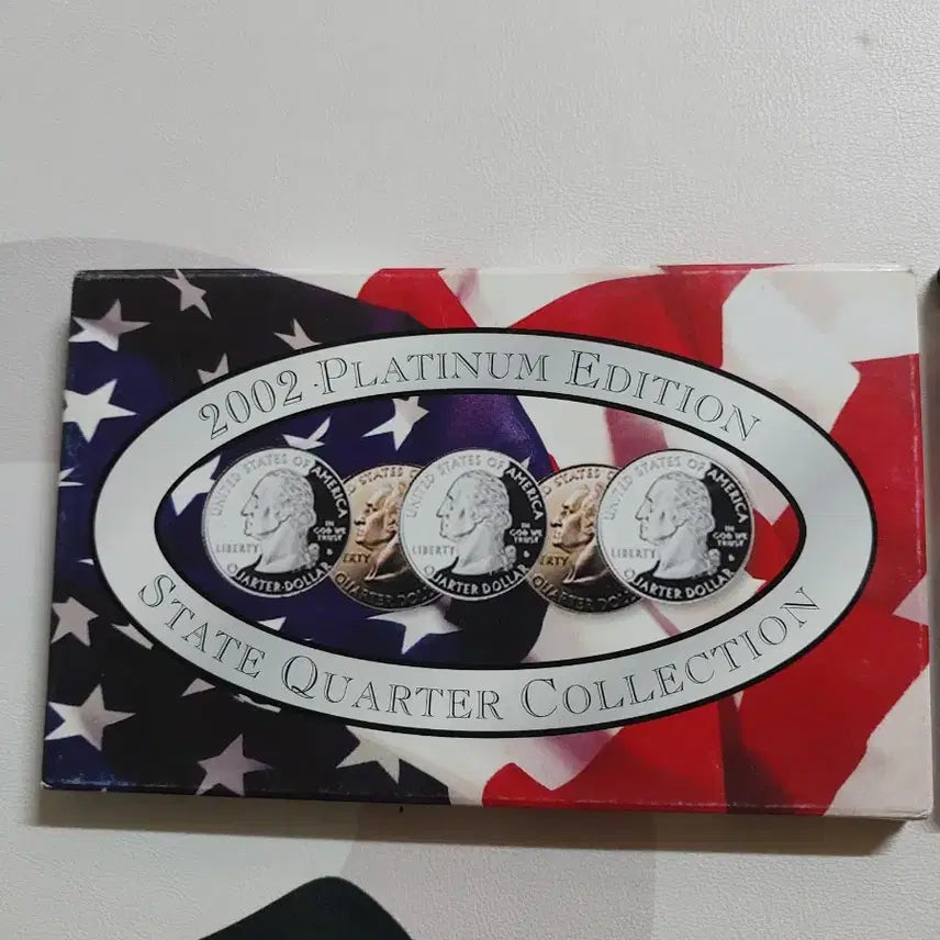 [BUNJANG] 2002 Platinum Edition State Quarters Collection &amp; 2003 US State Quarters Set / 2002 플래티넘 에디션 주별 쿼터 콜렉션 / 2003 미국 주화2세트