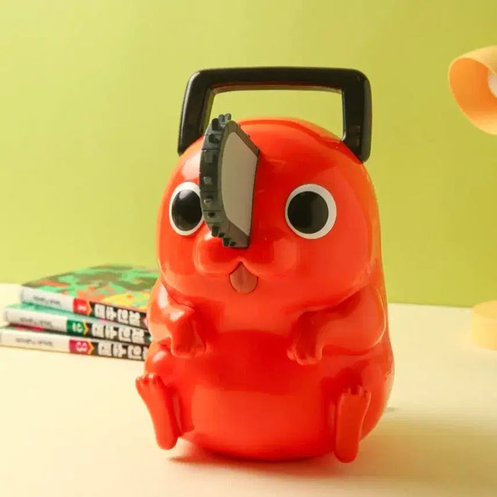[BUNJANG] Megabox Chainsaw Man Pochita Popcorn Bucket / [새상품] 메가박스 체인소맨 포치타 팝콘 버켓 굿즈