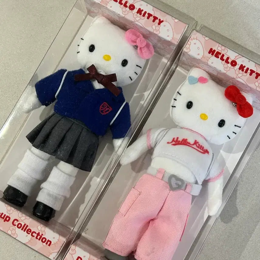 [BUNJANG] Sanrio Hello Kitty 50th Anniversary Dress-Up Kitty Long-Legged Kitty (Bundle Set) / 산리오 헬로키티 50주년 드레스업 키티 롱다리 키티 미개봉 (일괄 가격)