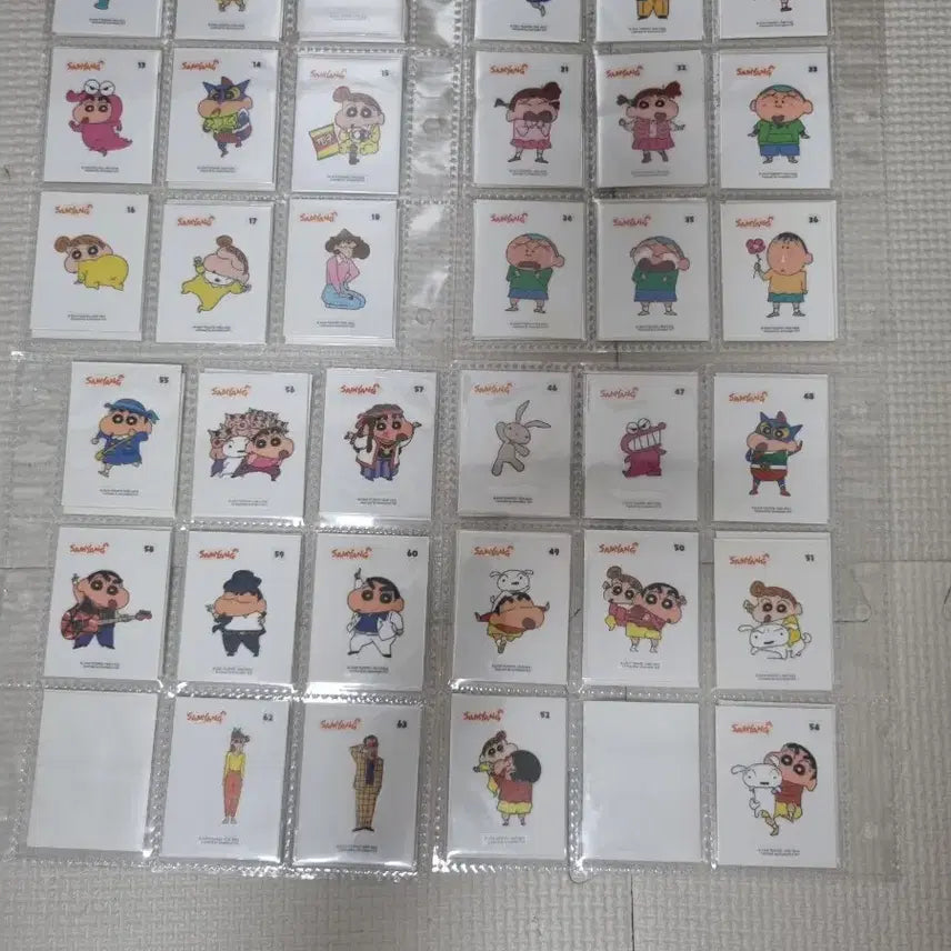 [BUNJANG] Crayon Shin-chan Series 3 75-Piece Sticker Set / 짱구 3탄 띠부씰 77종 전종팝니다