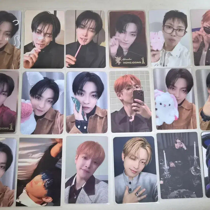 [SOLD OUT] 에이티즈 홍중,성화 포토카드 일괄 양도