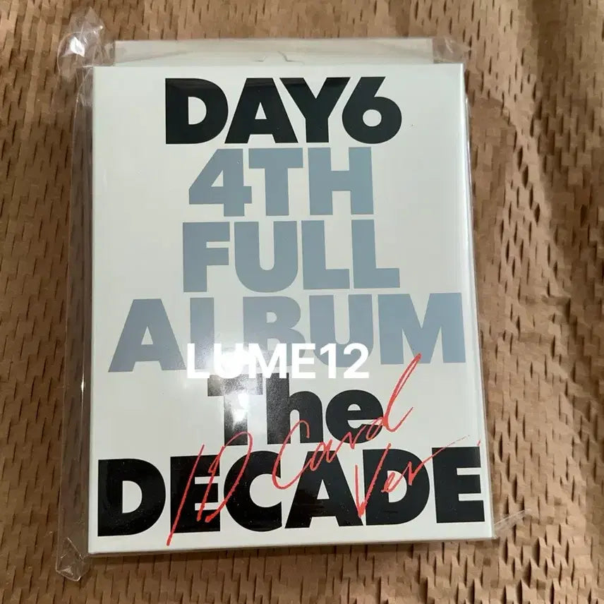 [SOLD OUT] 데이식스 더 데케이드 ID card ver. 아이디카드 앨범