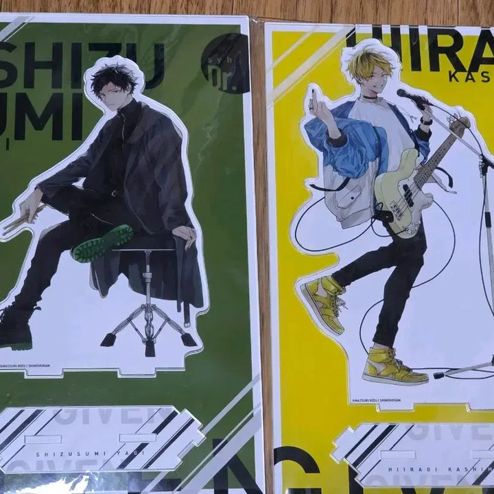 [SOLD OUT] 기븐 전시회 빅 아크릴 시즈스미 히이라기 일괄 판매
