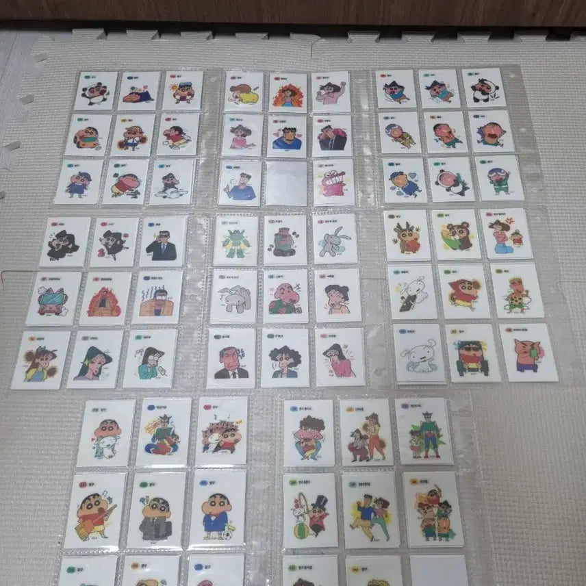 [BUNJANG] Crayon Shin-chan Sticker Set (144 Types) / 짱구김씰 144종 팝니다