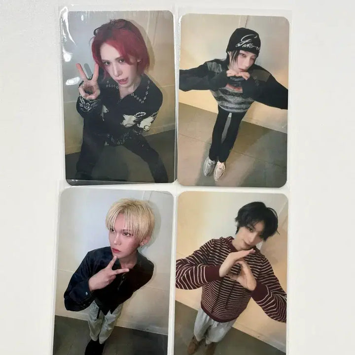 [SOLD OUT] (4장 set) 엑스러브 xlov 미공포 lui wumuti hyun