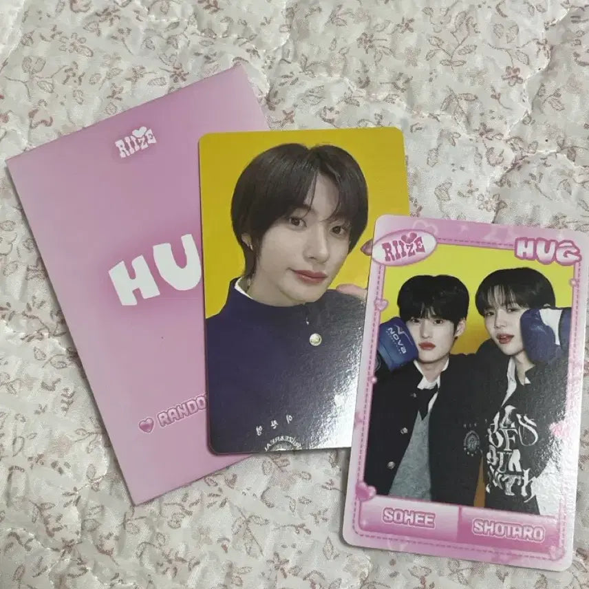 [SOLD OUT] 라이즈 허그 랜덤 트레이딩 카드 (앤톤, 소희&amp;쇼타로)