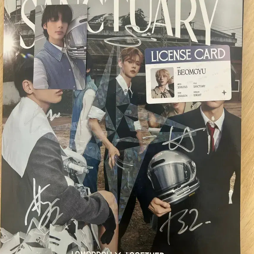 [BUNJANG] TXT Autographed Album / 투바투 친필 싸인