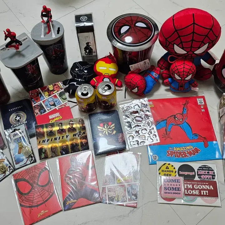 [BUNJANG] Spider-Man Iron Man Marvel Movie Merchandise Collection Poster Pamphlet / 스파이더맨 아이언맨 외 마블 굿즈 영화 소장품 포스터 팜플렛