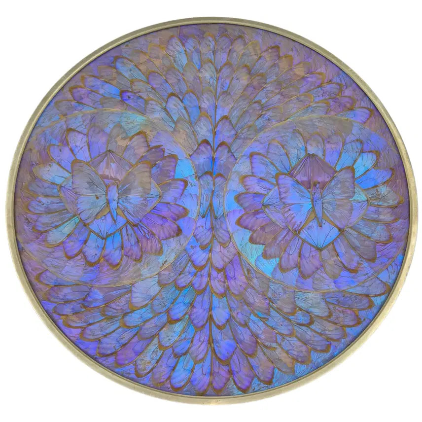 [BUNJANG] 1960-70s "Morpho Butterfly" Oversized Art Frame by Bimolbras / 70s 브라질 모르포 나비 앤틱 특대형 아트 액자