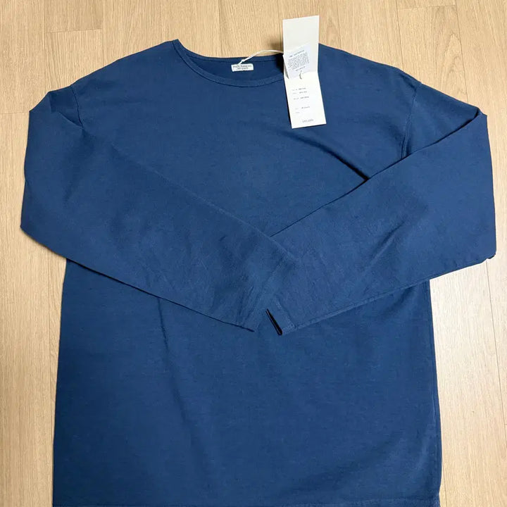 [BUNJANG] Phigvel Boat Neck LS Top Sepia Blue Size 40 / 26SS 피그벨 Phigvel Boat Neck LS Top(40)