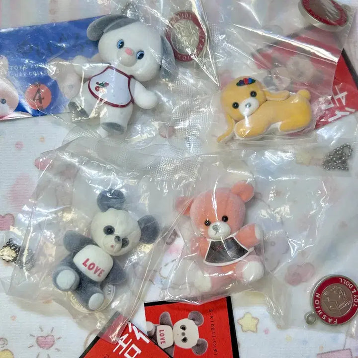 [BUNJANG] Yoshitoku Floki Retro Plushie Gacha Figure Set / 요시토쿠 레트로 누이구루미 플로키 가챠 피규어 4종 일괄 가격