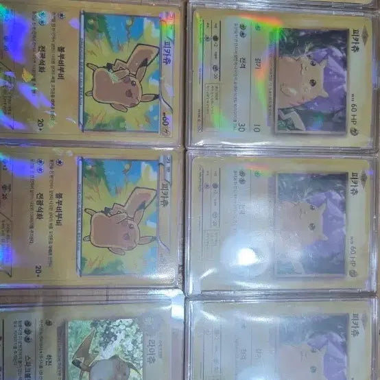 [BUNJANG] Pokemon Card 20th Anniversary Thunder/Pikachu/Raichu Bundle Set / 포켓몬카드 20주년 썬더/피카츄/라이츄 일괄