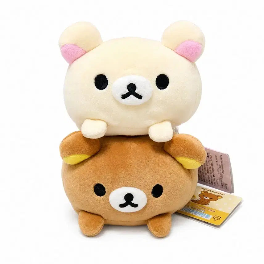 [BUNJANG] San-X Rilakkuma Korilakkuma Super Mochi Mochi Plush Bundle Set / 리락쿠마 코리락쿠마 슈퍼 모찌모찌 인형 일괄