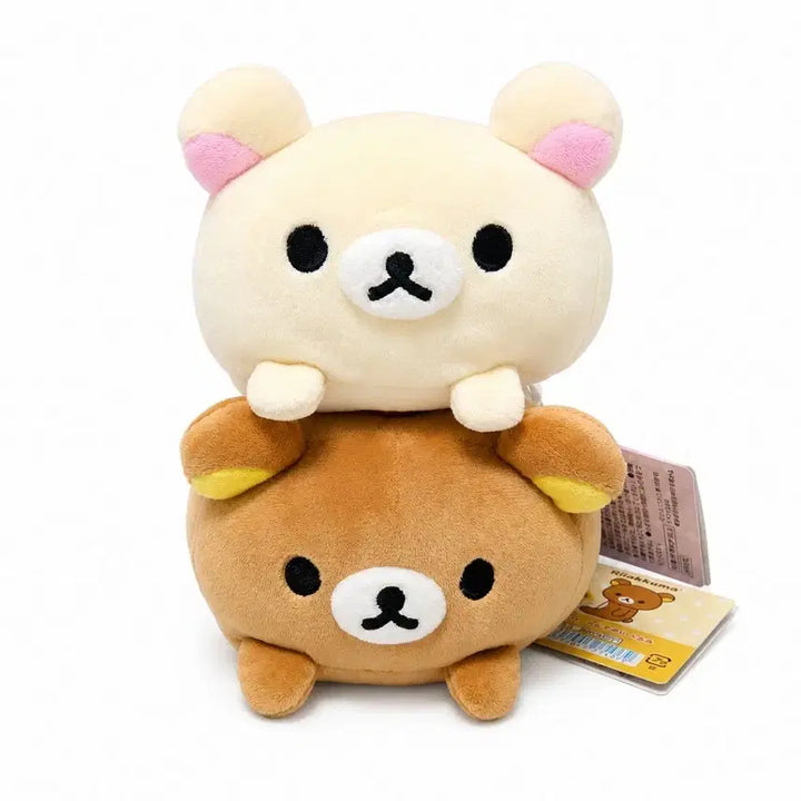[BUNJANG] San-X Rilakkuma Korilakkuma Super Mochi Mochi Plush Bundle Set / 리락쿠마 코리락쿠마 슈퍼 모찌모찌 인형 일괄