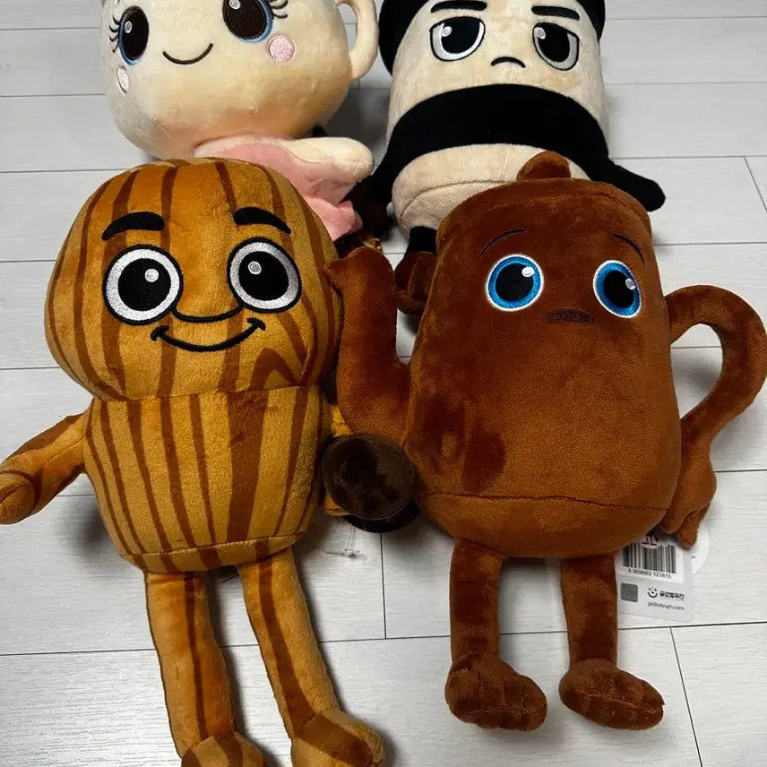 [BUNJANG] Italian Brainrot 25cm Plush Doll Set Bundle / 이탈리안 브레인롯 25cm 봉제인형 4종 일괄