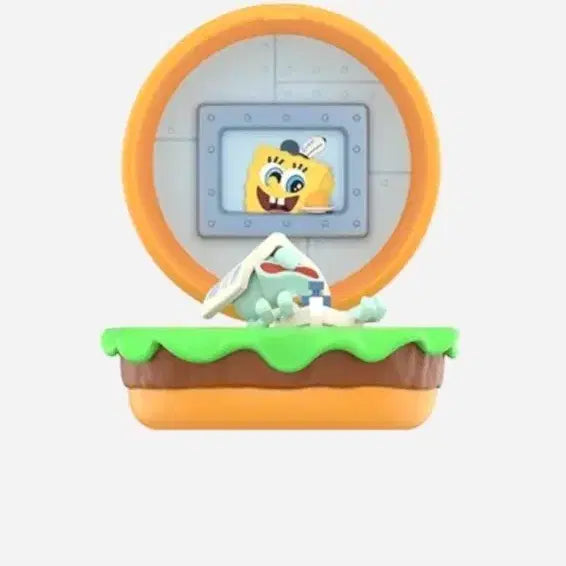 [BUNJANG] Pop Mart SpongeBob Krabby Patty Burger Figure (Sealed) / (완전미개봉)팝마트 스폰지밥 크래비 패티 버거 피규어