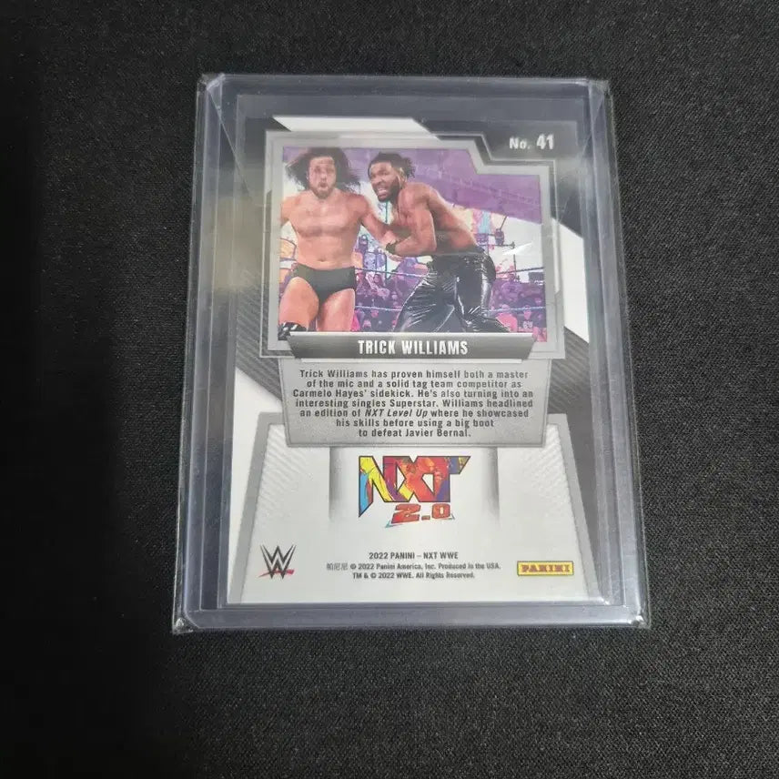 [BUNJANG] WWE Trick Williams Red 199 Limited Edition Card / [WWE] 트릭 윌리엄스 레드 199한정