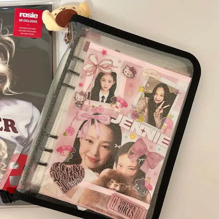 [BUNJANG] ROSÉ Lucky Draw Album Bundle Set with Photocard Holder and Binder / 로지 rosie 앨범 (특전 포함) + 바인더