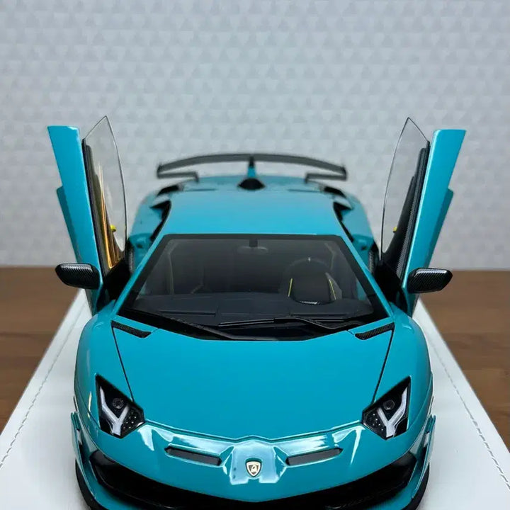 [BUNJANG] AutoArt 1:18 Lamborghini Aventador SVJ Solid Blue / 1:18 오토아트 AUTOART 람보르기니 아벤타도르 SVJ 솔리드 블루 (bbr,mr,미니챔프)