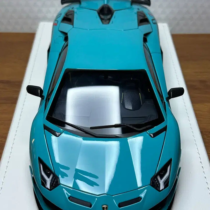 [BUNJANG] AutoArt 1:18 Lamborghini Aventador SVJ Solid Blue / 1:18 오토아트 AUTOART 람보르기니 아벤타도르 SVJ 솔리드 블루
