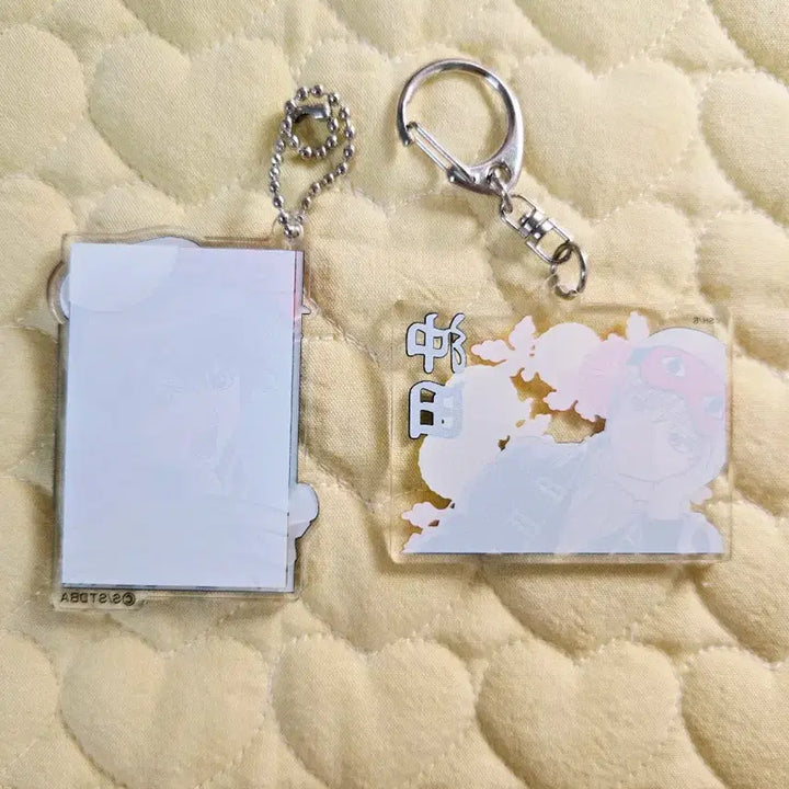[BUNJANG] Gintama Sougo Acrylic Keychain Bundle / (2개일괄) 은혼 소고 아크릴 키링