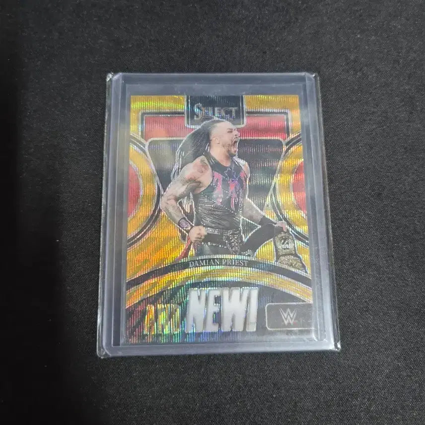 [BUNJANG] Panini Select WWE Damian Priest Gold Wave Insert 1/10 / [WWE] 데미안 프리스트 골드웨이브 인서트 10한정