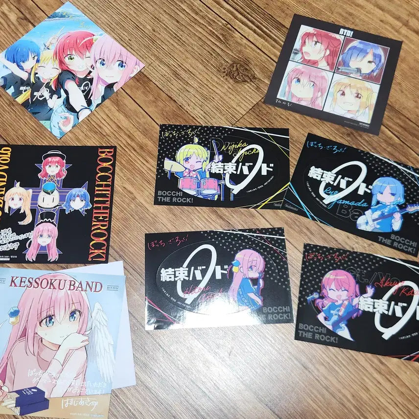 [SOLD OUT] 봇치더록 KIRIN 클리어파일+노트 전종 - [포스트/스티커 덤]
