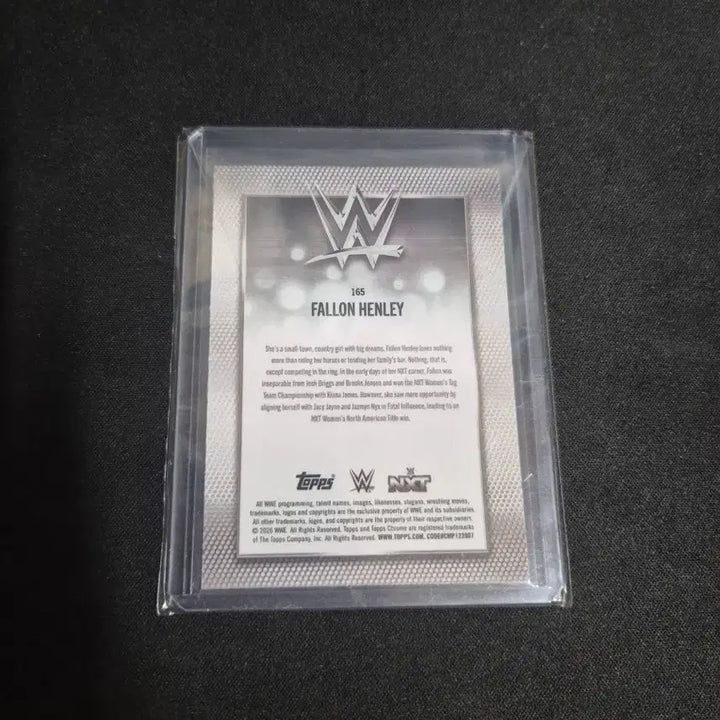 [BUNJANG] WWE Fallon Henley Purple Mini Diamond Refractor 75 Limited Edition 2026 Topps Chrome Card / [WWE] 팰런 헨리 퍼플 미니 다이아몬드 리프렉터 75한정