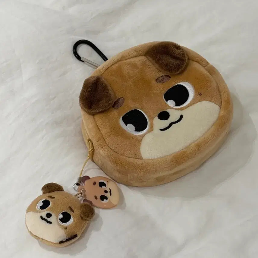 [BUNJANG] Day6 Denimals Japan Face Pouch with Don Face Keyring and Popup Keyring / 데이식스데니멀즈 일본 페이스파우치 돈+키링 도운