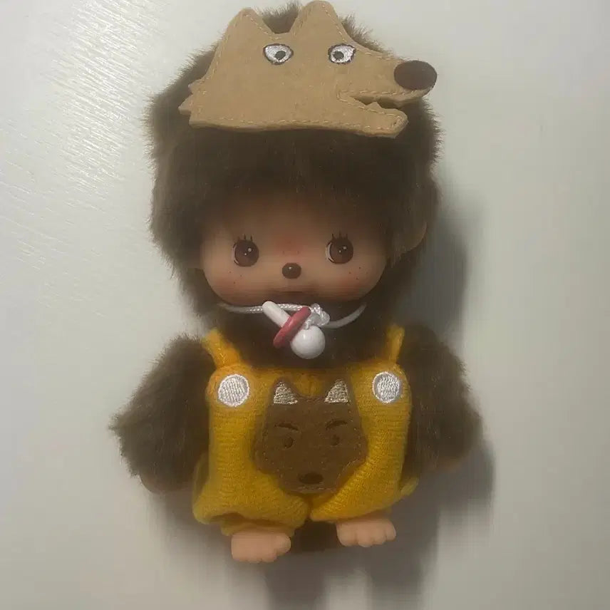 [BUNJANG] Monchhichi Wolf Baby Boy / 늑대 베베치치 남아 판매 몬치치