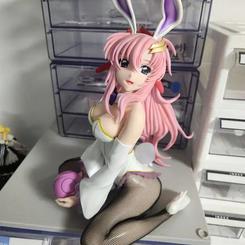 [BUNJANG] Mobile Suit Gundam SEED Lacus Clyne Bunny Girl Figure / 기동전사 라크스 클라인 바니걸 피규어