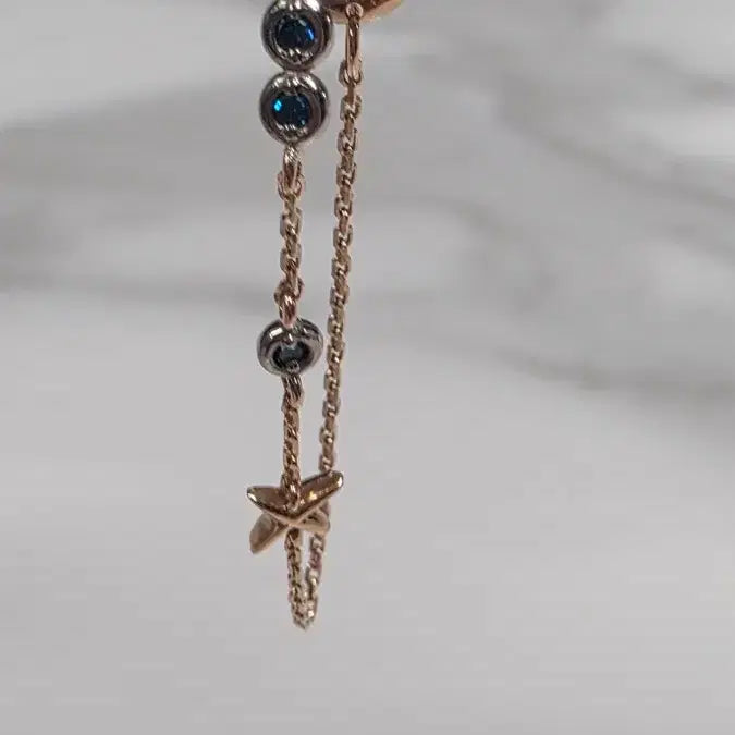 [SOLD OUT] 14k 디디에두보 몽파리 다이아 귀걸이(언발)