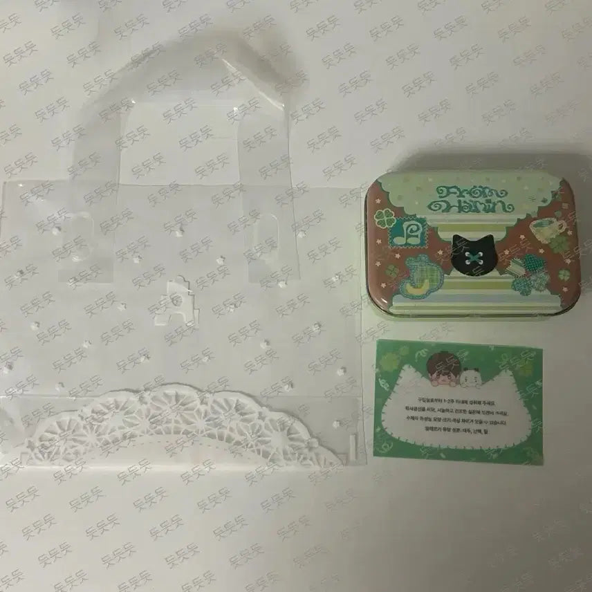 [SOLD OUT] 플레이브 하민 십카페 틴케이스 (쿠키없음)