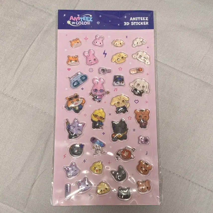 [SOLD OUT] 포카x) 에이티즈 애니티즈 팝업 스티커 ANITEEZ 3D